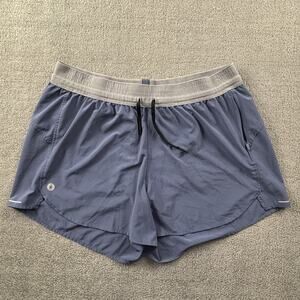 Smartwool Shorts Womens Size Extra Large Blue Active Athleisure Casual Ladies